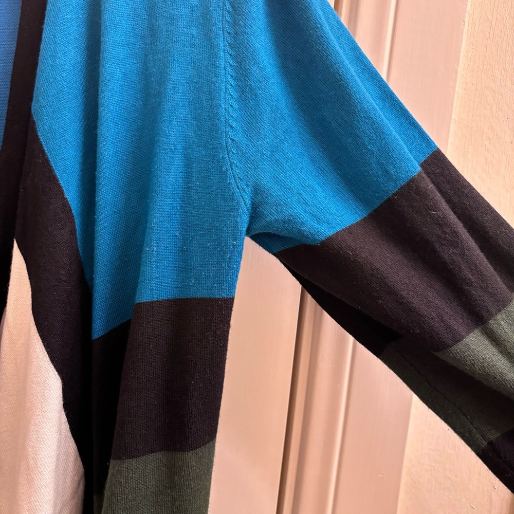 Grace Elements Colorblock Blue Black Green White … - image 4